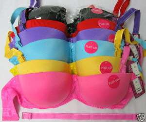 pcs Queens Bras Removable strap Wire Lace NWT 44DDD  