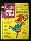 golden comics digest 32 woody woodpecker summer fun  