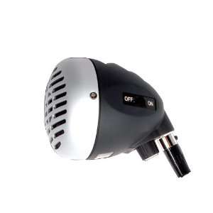  Peavey H 5 Harmonica Microphone   Black Finish w/ Aluminum 