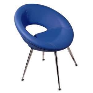  EHO Studios k15 Blue Modern Accent Chair: Home & Kitchen