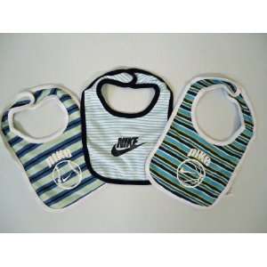  Nike 3 pack Baby Bibs Baseball Basketball Swoosh Baby