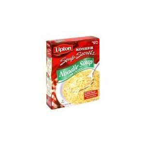 Lipton Kosher Soup Secrets Noodle Soup, 4.09 Ounce (Pack of 6)