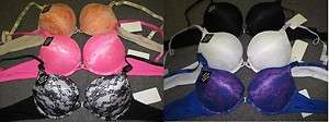 NWT MAX CLEAVAGE ADD 2 SIZE CUP PUSH UP BRAS 34C 36C 38C  