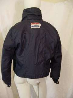 70s navy blue WHITE STAG ski Jacket Med 38 bust  