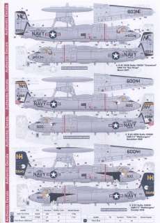 Decals 1/48 GRUMMAN E 2C HAWKEYE Pacific Fleet *MINT*  