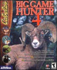 Cabelas Big Game Hunter 4 PC CD hunt deer, elk, turkey, bear, caribou 