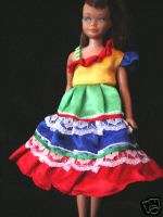 SKIPPER (BARBIE SIS)~PEPPER~PENNY~BABY DOLL PARTY DRESS  