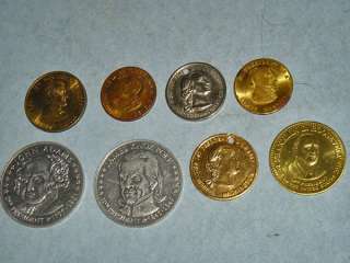   Collector Coins, Tokens, Medallions antique car, President, Olympics