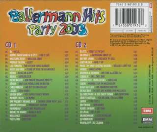 Ballermann Hits Party 2003   doppel CD guter Zustand  