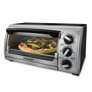 BLACK & DECKER 4 Slice Toaster Countertop Oven TRO480BS at The Home 