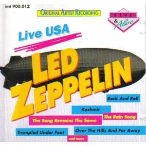 live in USA Led Zeppelin  Musik