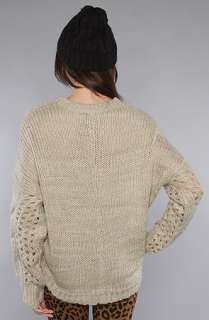 LA Boutique The Middle Stripe Tex Sweater  Karmaloop   Global 