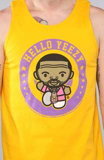 Rich Scampi The Hello Yeezy Tank in Yellow  Karmaloop   Global 