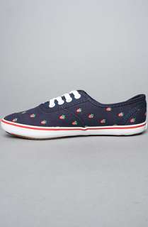 Vans Footwear The Cedar Sneaker in Navy Strawberries : Karmaloop 
