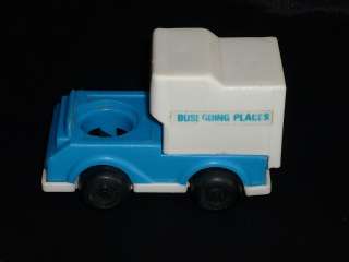 Ilco Little People Vintage Size Blue & White Truck Vehicle  