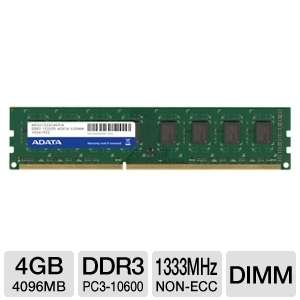 ADATA AD3U1333C4G9 S Premier Series Desktop Memory Module   4GB, PC3 