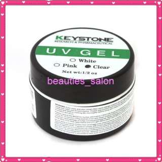Keystone Uv Gel Clear Color Nail Art UV Builder Gel  