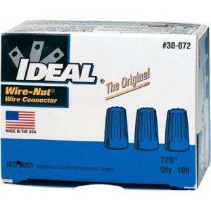 Ideal 72 Blue Wire Nut 30 072 
