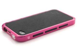 Element Vapor COMP iPhone 4 Case   PINK with Black Ultrasuede 