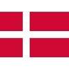 Autoaufkleber Wappen Fahne Dänemark Flagge Aufkleber  