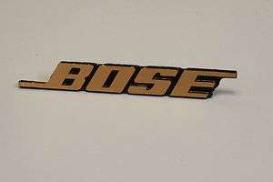 BOSE Logo Golden Emblem Badge 5cm (2)  