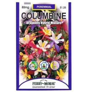 Ferry Morse 80 mg Columbine Dragonfly Hybrid Mixture Seed 1035 at The 