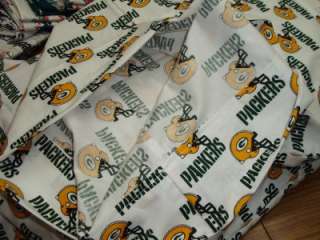 NFL TEAMS FOOTBALL PILLOW CASE SETS COTTON NEW FABRIC  