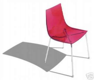 Transparente Stühle Stuhl SLIM, tolle 6 Farben  