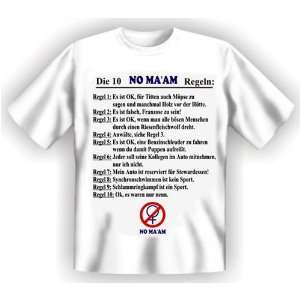 Shirt Al Bundy Die 10 NO MAAM Regeln  Sport & Freizeit