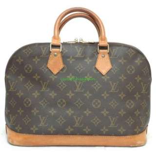   Louis Vuitton Monogram Alma: w/Dust Bag, Lock & key, Very Good  