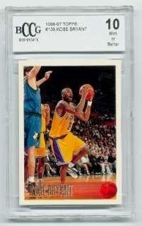   Graded BCCG 10 Mint or better by Beckett Grading Services (BCCG