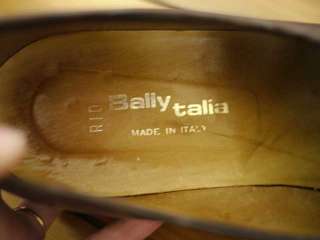 Vintage BALLY Italian LEATHER Rio Moccasin LOAFERS 12 B 46.5  