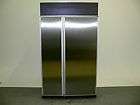 SUB ZERO 532 BUILT IN 48 Side by Side STAINLESS STEEL REFRIGERATOR 