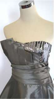 NWT WINDSOR GUNMETAL Juniors Cocktail Evening Dress 7  