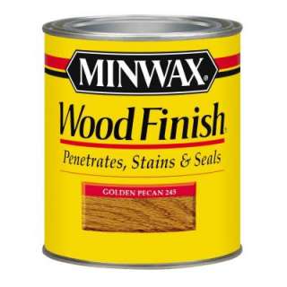 Minwax 8 Oz. Oil Based Golden Pecan Wood Finish Interior Stain 22450 