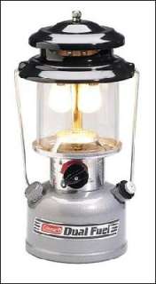 Coleman Dual Fuel 2 Mantle Lantern 285 Model Used  