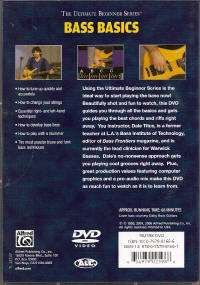   Play Bass Guitar Beginning Instruction Video DVD 654979025986  
