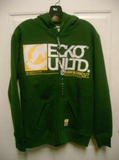 Ecko Unlimited Up Front Hoodie NWT $59.50 Green  