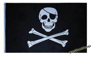 Piraten Flagge,Totenkopf Fahne ,150 x 90 cm  