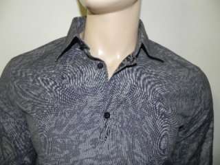 New Armani Exchange AX Mens Slim/Muscle Fit Button Front Shirt  