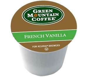 48 Keurig K Cups Green Mountain Coffee FRENCH VANILLA  