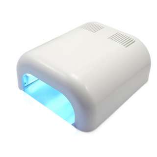 Nageltrockner Lichhärtegerät UV Lampe timer 4x9W Röhren  