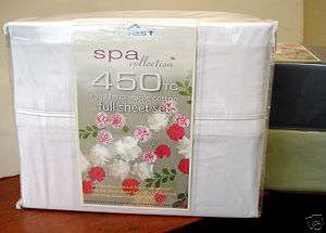 PureRest™ Spa Collection 450TC Full Sheet Set  