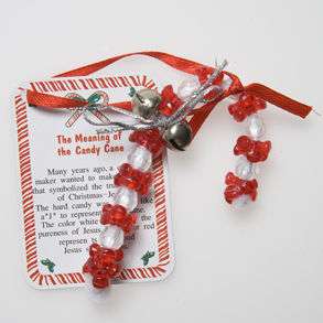Christian Candy Cane Ornament Craft Kits  