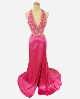 JOVANI Pink $500 Prom Dress Evening Formal Gown   BRAN NEW   (Size 4 
