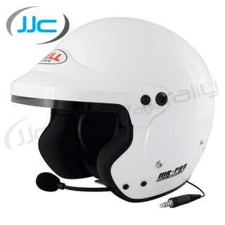 Bell MR Pro Helmet With Intercom XL White 61 62cms  