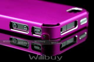 Custodia iShock Alluminio per Apple iPhone 4 Bumper Case AP411A 01 
