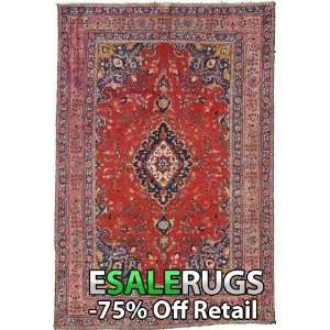  6 5 x 9 6 Mashad Hand Knotted Persian rug
