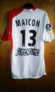 Maillot porté MAICON match worn shirt France AS Monaco  