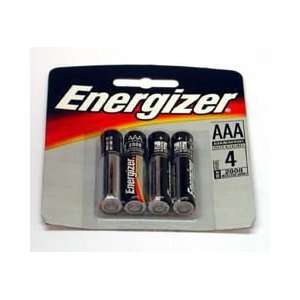  Energizer AAA 4 Pk. Batteries Electronics